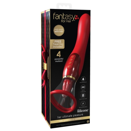 Клиторальный стимулятор Ultimate Pleasure 24K Gold